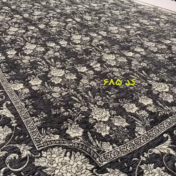 De Chanel Two sided velvet Rug Chanel 685 Nirbaft 3